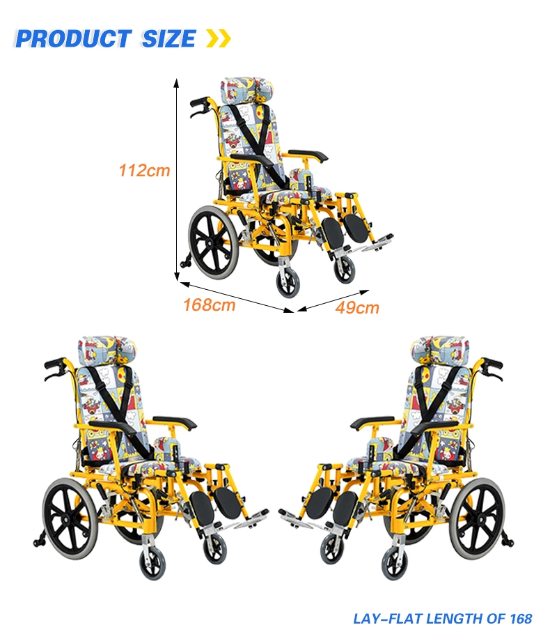 Aluminum Alloy Cerebral Palsy Wheelchair