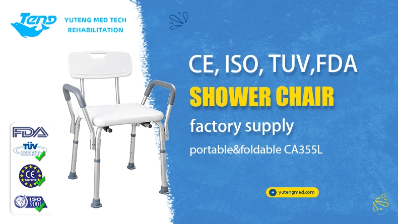 Aluminum Bathing Chair With Armrests