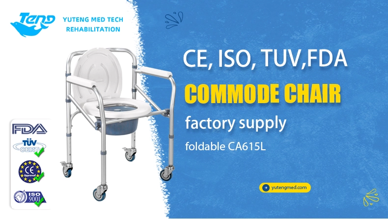 Foldable Commode Chair