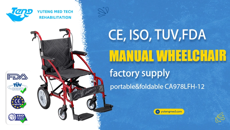 Multifunctional Aluminum Manual Wheelchair