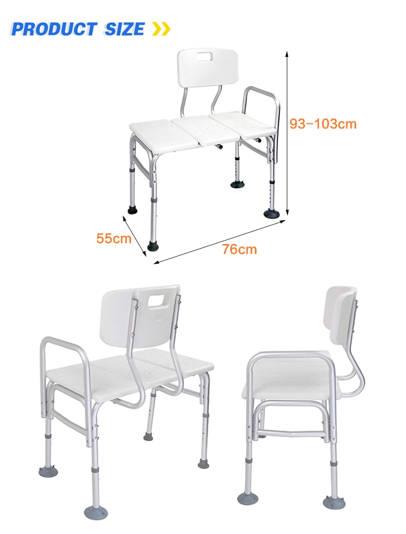 Multifunctional Aluminum Bathing Chair