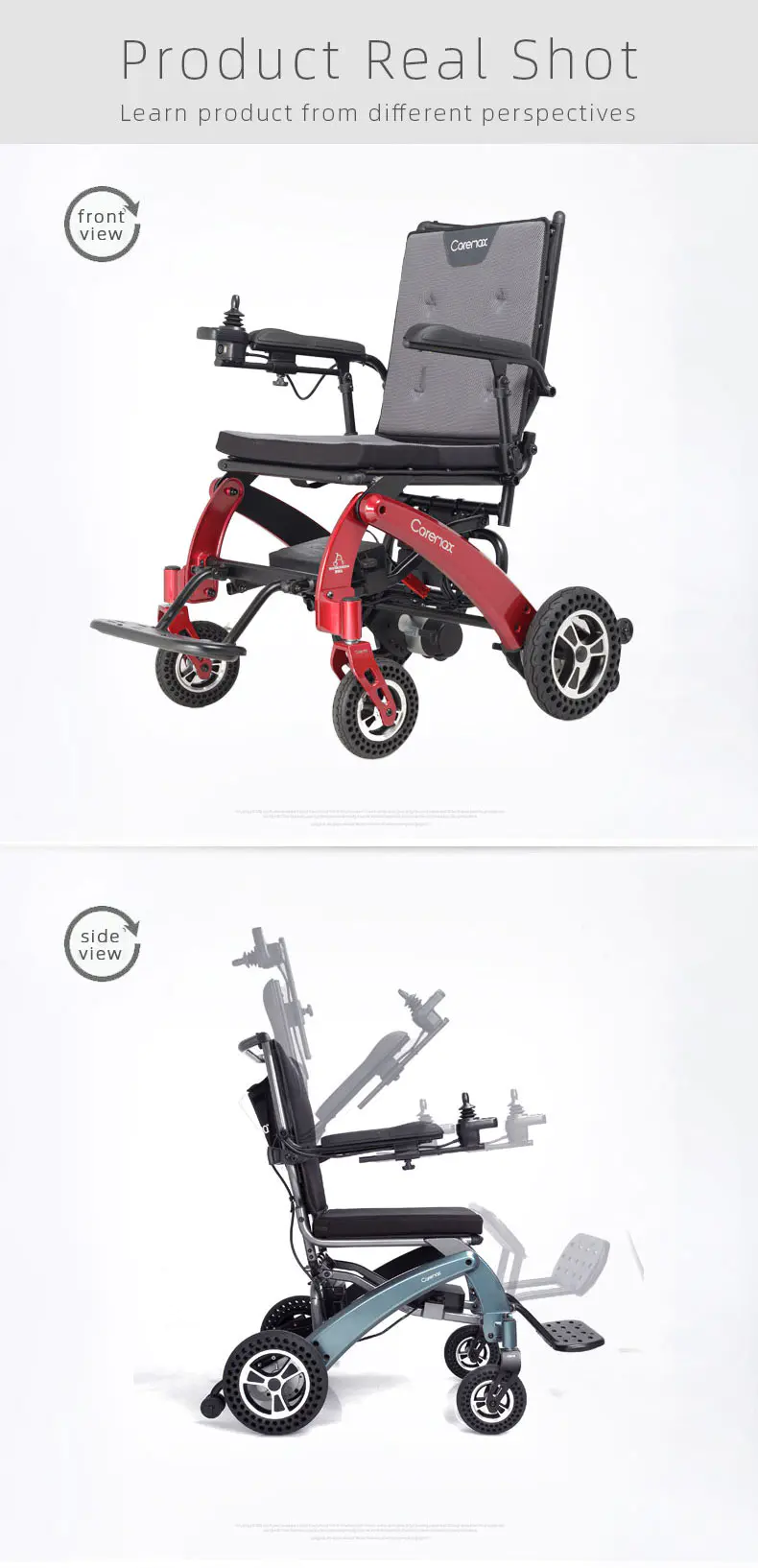 Light Weight Portable Electric Power Wheelchair